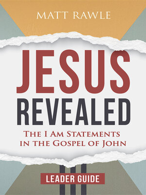 cover image of Jesus Revealed Leader Guide